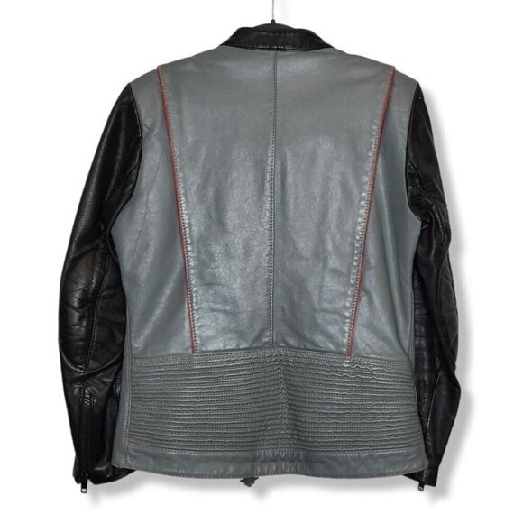 Harley-Davidson Leather Jacket Motorcycle Racing Vintage 1970s AMF - Picture 8 of 14